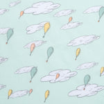 Dr. Seuss Oh, the Places You'll Go! Balloons Fitted Crib Sheet