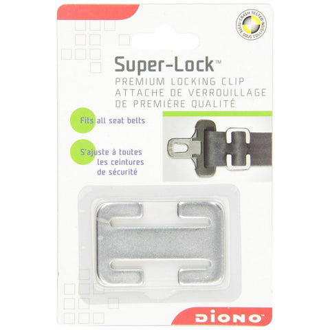 Super-Lock Seat Belt Lock - Silver